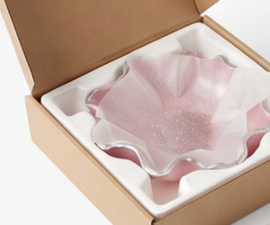 Premium <b>Pink</b> Resin Decorative Bowl With <b>Glitter</b> Touch Handcrafted Sparkle Finish Centerpiece Tray Stylish Table Accent For Home - Product Image 6