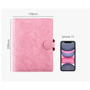 Cuaderno de Tapa Dura de PU de Calidad Superior, Venta Global, con 6 Anillas y Cierre Magnético, para Uso Escolar y de Oficina - Product Image 1