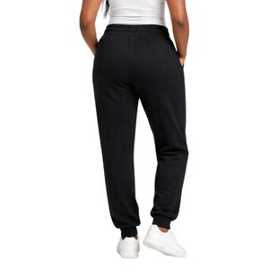 Delta Sigma Theta Black Sequins Patch Sweatpants for Women Comfortable Fit Premium Fabric Greek Sorority Apparel Casual Wear - Product Image 2