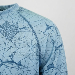 เสื้อตกปลาสำหรับผู้ชาย UPF 50 สำหรับกิจกรรมกลางแจ้ง ผ้าแห้งเร็วน้ำหนักเบา ติดกระดุมด้านหน้า แขนยาว ขายส่ง - Product Image 5