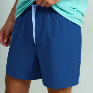 Nuevos calzoncillos de baño sexys para hombre Sunga, bañadores calientes, pantalones cortos de playa, 100% poliéster, anti-UV, impermeables - Product Image 1