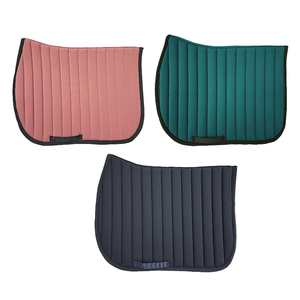 Premium Quality Equestrian Supplies Custom Saddle Pads Set High End Ear <b>Bonnet</b> Bandages for Horse Riding Saddle Blanket Set - Product Image 5