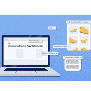 การออกแบบเพจเพิ่มประสิทธิภาพผลิตภัณฑ์สำหรับลูกค้า  UI UX การจัดวางเลย์เอาต์  การปรับแต่งหน้าร้านค้าให้ตอบสนองต่ออุปกรณ์  การออกแบบเพิ่มประสิทธิภาพแคตตาล็อก - Product Image 2