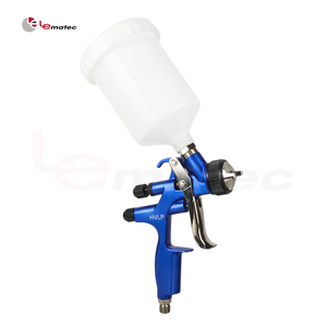 ปืนพ่นสีสำหรับ lematec 1.3 hvlp พร้อม600cc ป้อนด้วยแรงโน้มถ่วงความจุถ้วยสามารถปรับแต่งได้ - Product Image 3