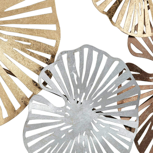 Most Sustainable Black <b>Framed</b> Iron Etching <b>Wall</b> Art Uneven Shape Geometric Design Contemporary Modern Living Room - Product Image 4