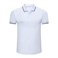 Camiseta Polo Deportiva de Manga Corta para Hombre, Transpirable, de Secado Rápido, para Cricket y Golf, Color Verde