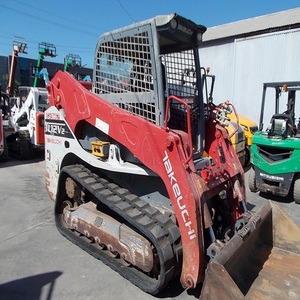 Excellent Chargeur compact sur chenilles Takeuchi TL12V2, Moteur diesel, Engrenage, Moment de charge élevé, Roulement en caoutchouc - Product Image 5
