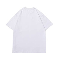 T-shirt pour homme en coton tricoté 100% respirant, imperméable et à séchage rapide, coupe ample, épaules tombantes, haute qualité, prix de gros abordable