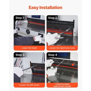 Lama di Ricambio in Acciaio Resistente per Taglierina Professionale E490T, Lama di Alta Qualità - Product Image 5