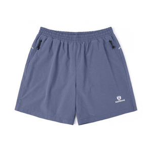 Stretch mens gym shorts with moisture control quick dry polyester fabric and adjustable waistband oem factory supply - Product Image 1