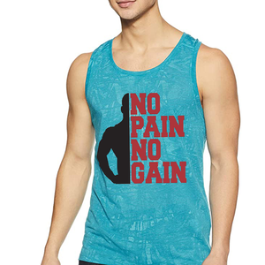 Camiseta de Hombre, Cuello Redondo, Manga Corta, Tejida, 100% Algodón, Color Verde Menta, Estilo Casual, Color Sólido, Lavado a la Piedra, con Logotipo Frontal - Product Image 1