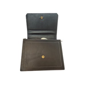 Modern Business Genuine Leather <b>Laptop</b> Briefcase Soft Satchel Bag Anti-Theft Waterproof Large Capacity Lightweight Portable 2026 - Product Image 5