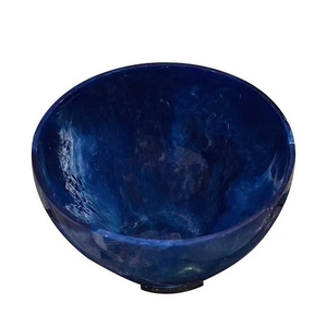 Tazón de Ensalada de Melamina Hecho a Mano, Diseño Tradicional Personalizado, Mezcla de Colores en Espiral, Moderno y Lujoso, Libre de BPA, Ecológico - Product Image 6
