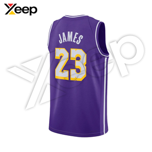 XEEP Personaliza Camisetas de Baloncesto para Hombre Adulto XC-BU-46 Uniforme de Equipo de Alto Rendimiento Ligero y Transpirable de Poliéster Personalizado - Product Image 4