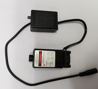 Nouveau module de diode laser verte haute puissance Ismartlaser 520nm <300mW, point, ligne, mise au point réglable, ventilateur de refroidissement, DC12V, garantie 1 an