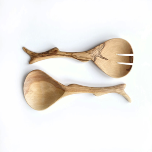 Cuillère à thé en bois naturel réutilisable, cuillère doseuse pour café et sucre, finition lisse, ustensile de cuisine - Product Image 1