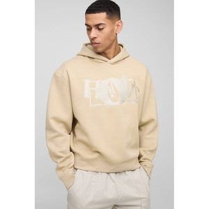 Sudadera con Capucha Extra Grande para Hombre, Gruesa, para Invierno, Nueva, de Alta Calidad, con Logotipo Personalizado, 100% Algodón, Tinte Liso - Product Image 1