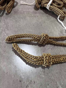 Cordón para Vestidos Más Vendido en Color Personalizado con Tela de Hilo Metálico, Gorra Duradera con Talla y Color Personalizados, Cordón para Gorra de Ceremonia - Product Image 5