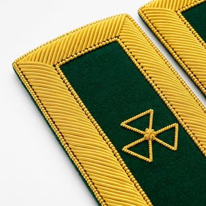 Badges d'épaule carrés personnalisés brodés et gaufrés avec logo 3D, décorations d'uniforme en toile, matériau durable et parfait - Product Image 5