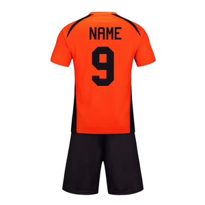 Ensemble de maillots de football personnalisés sublimés jaune et blanc, unisexe adulte, respirant, en polyester, uniformes d'entraînement, kit de football - Product Image 4