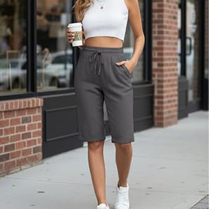 Shorts Capri Décontractés pour Femmes, Légers, Anti-Humidité, pour l'Été, la Marche en Plein Air, le Fitness, Vêtements de Sport, Fabricant OEM ODM - Product Image 3