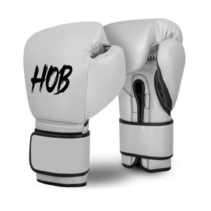 White 2026 MMA Custom Logo Boxing Gloves Durable with Excellent Performance and Protection Wholesale Training Gloves Printing - Product Image 4