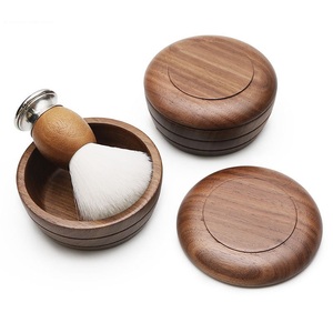 Kit de Afeitado de Lujo de Madera Personalizado para Hombre, Set de Regalo con Brocha de Afeitar Profesional - Product Image 6