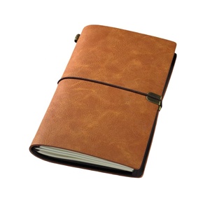 Diario de Cuero Genuino con Tapa Dura y Costuras Cosidas, Diario con Pentagrama Grabado, Cuaderno de Viaje de Alta Calidad, Cuaderno de Dibujo con Papel de Algodón - Product Image 1