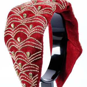 Última Colección: Diadema Hecha a Mano con Bordado y Cuentas, Ideal para Fiestas de Cumpleaños, Regalos Festivos, Nueva Diadema, Accesorio para el Cabello - Product Image 4