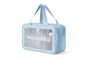 15cm Simple Travel Toiletry Cosmetic Wash Travel travel-friendly Storage Packing Cubes Makeup Pouch Toiletries <b>Bag</b> - Product Image 3