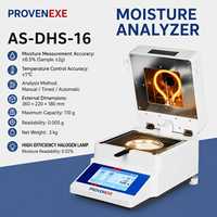 Analyseur d'humidité, machine d'analyse rapide de l'humidité pour les plastiques, les aliments et les produits chimiques
