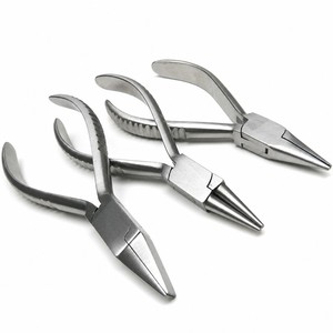 Pince à bec effilé Snipe 130 mm en acier inoxydable INOX, outil de fabrication de bijoux ZetomedPro - Product Image 6
