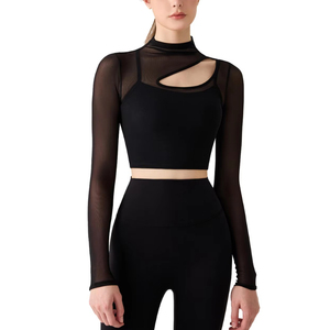 Débardeur de sport athlétique pour femme, extensible, sans manches, respirant, séchage rapide, pour entraînement, fitness, confortable - Product Image 1