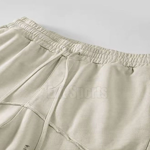 Pantalones Cortos Casuales para Hombre, 100% Algodón, con Cordón, Cintura Media, Servicio OEM, Diseño Personalizado, Precio Bajo - Product Image 5