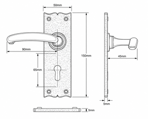 wholesale <b>brass</b> polish <b>door</b> <b>handle</b> solid <b>brass</b> antique style mortise lever <b>door</b> <b>handle</b> lock <b>set</b> latch lock <b>door</b> <b>handle</b> - Product Image 2
