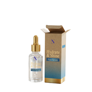เซรั่มบำรุงผิวหน้า Hydrate & Shine เซรั่มบำรุงผิวหน้าสูตรเข้มข้นเพื่อผิวเปล่งปลั่ง เรียบเนียน ชุ่มชื้น บางเบา ใช้ได้ทุกวัน - Product Image 1