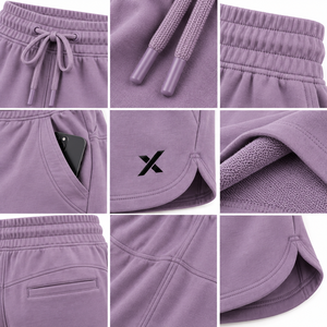 <b>Women's</b> Leisure <b>Shorts</b> | <b>Black</b> White Beige Red Blue Green | X Sports City Anti-Wrinkle Summer | OEM ODM | Custom Logo | - Product Image 4