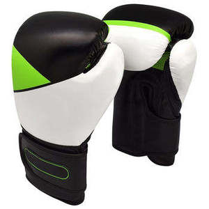 Gants d'entraînement de boxe MMA en cuir véritable de qualité supérieure 2026, respirants, anti-humidité, fermeture auto-agrippante en polyester - Product Image 1