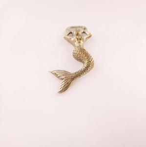 Mermaid Brass Bottle Opener Vintage Brass <b>Bar</b> Decor Handmade Nautical Bottle Opener Decorative Mermaid <b>Bar</b> <b>Tool</b> - Product Image 3