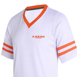 Service OEM, vêtements d'entraînement, jersey en maille de haute qualité, manches courtes, 100% polyester, respirant, nouveau design, prix bas, best-seller - Product Image 3