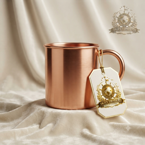 Mug Moscow Mule en Cuivre Pur Massif, Surface Lisse Sans Soudure, Vaisselle Métallique en Gros pour Bière, Cocktails et Eau Froide - Product Image 6