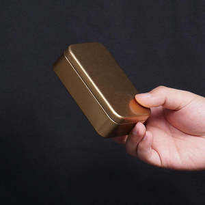 Caja de Metal Personalizada con Logotipo del Fabricante, Envase de Metal para Alimentos, Caja de Hojalata para Chocolate, Galletas, Dulces - Product Image 6