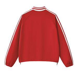 Sudadera de streetwear de talla grande unisex, cuello polo con cuello en V, manga larga a rayas, jersey casual, fabricante - Product Image 6