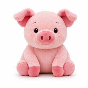 ตุ๊กตาหมูน่ารัก หมูของเล่นนุ่ม หมูตุ๊กตาขนนุ่ม ของเล่นหมูเด็ก หมูบีบได้ ตุ๊กตาหมูสีชมพู การ์ตูนหมู ของขวัญเด็ก ของตกแต่งห้องเด็ก ตุ๊กตาขนนุ่ม - Product Image 1