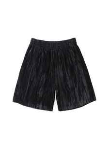 Shorts en velours de qualité supérieure pour hommes, couleur unie, logo tricoté sur le devant, respirant, séchage rapide, service OEM - Product Image 4