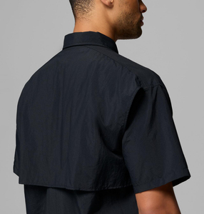 Camiseta de Manga Corta para Hombre PFG Bahama II UPF 50, 100% Poliéster, Transpirable, Diseño Sólido, Tela de 140g - Product Image 3