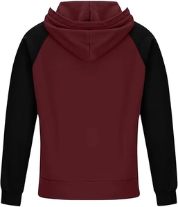 Winter Men Quarter-Zip Long Sleeve Fleece Tactical Hooded Drawstring Pullover <b>Hoodie</b> with Pocket <b>Workout</b> Jacket Sports Wear - Product Image 6