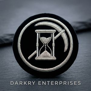 Parche Artesanal Masónico de Hilo Metálico Dorado con Diseño de Arca y Ancla para Regalia, Emblemas y Logotipos Personalizados para Sombreros y Gorras - Product Image 2