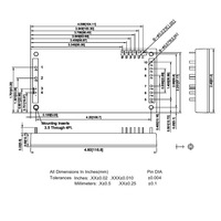 Convertisseur DC-DC isolé régulé haute puissance 600W 12V 50A avec commande à distance marche/arrêt pour véhicules électriques / stockage d'énergie