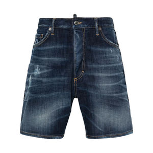 Fournisseur de shorts en jean personnalisés avec logo, shorts en jean déchirés, mode féminine, distribution pour boutiques - Product Image 4